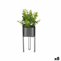 Planta Decorativa Eucalipto Metal Plástico 14 x 40 x 14 cm (8 Unidade