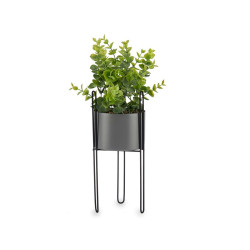Planta Decorativa Eucalipto Metal Plástico 14 x 40 x 14 cm (8 Unidade
