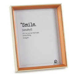 Marco de Fotos 22 x 27 x 3 cm Cristal Marrón Blanco Madera MDF (6 Uni