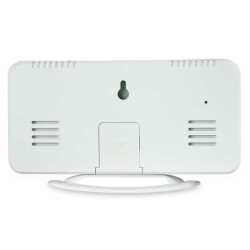 Reloj Digital de Sobremesa Blanco ABS 15,7 x 7,7 x 1,5 cm (12 Unidades