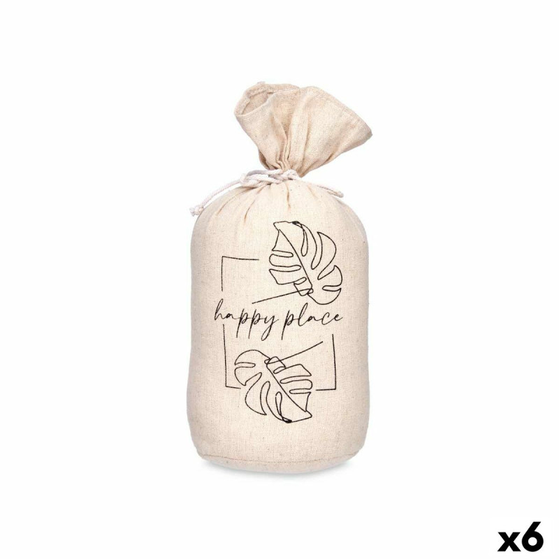 Sujetador de puerta Happy Place Saco 13 x 26 x 13 cm (6 Unidades) Sujetador de puerta Happy Place Saco 13 x 26 x 13 cm (6 Unidades)