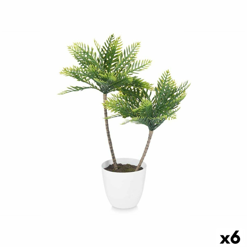 Planta Decorativa Palmera Plástico 36 x 55,5 x 24 cm (6 Unidades) Planta Decorativa Palmera Plástico 36 x 55,5 x 24 cm (6 Unidades)