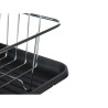 Escurridor para Fregadero Negro Metal Plástico 43,5 x 11 x 33,5 cm (4