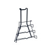 Soporte para Utensilios de Cocina Tapa para Sartén Negro Hierro 27 x