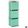 Estantería Blanco Menta Polipropileno Hierro TNT (Non Woven) 35 x 35