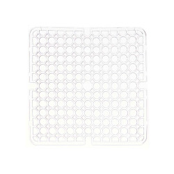 Alfombrilla Antideslizante Transparente Plástico 28 x 0,1 x 28 cm Fre