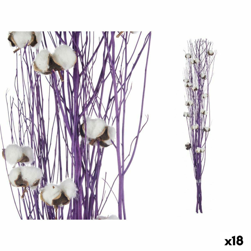 Ramilletes Algodón Morado 10 x 100 x 18 cm (18 Unidades) Ramilletes Algodón Morado 10 x 100 x 18 cm (18 Unidades)