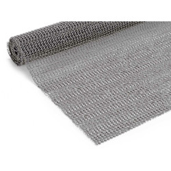 Alfombrilla Antideslizante Blanco Negro Gris Goma 45 x 0,1 x 100 cm (1