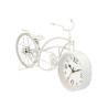 Reloj de Mesa Bicicleta Blanco Metal 42 x 24 x 10 cm (4 Unidades)