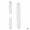 Portacepillos de Dientes Transparente Polipropileno 20 x 2 x 3 cm (24