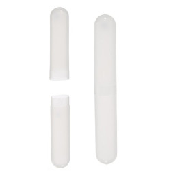 Portacepillos de Dientes Transparente Polipropileno 20 x 2 x 3 cm (24
