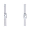 Colgadores Blanco Metal Set 2 Piezas (6 Unidades)