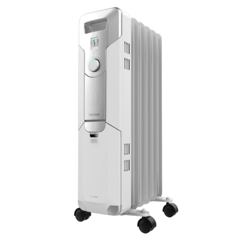 Radiador de Aceite Cecotec Ready Warm 5000 Blanco 1000 W Radiador de Aceite Cecotec Ready Warm 5000 Blanco 1000 W