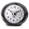 Reloj-Despertador Analógico Timemark Negro Luz LED Silencioso Snooze
