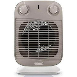 Mini Calefactor Eléctrico Portátil DeLonghi HFS50C22 Blanco Gris 220
