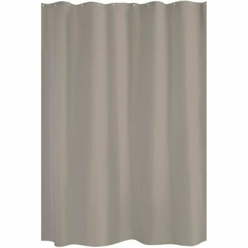 Cortina de Ducha Gelco Uni Taupé 180 x 200 cm Cortina de Ducha Gelco Uni Taupé 180 x 200 cm