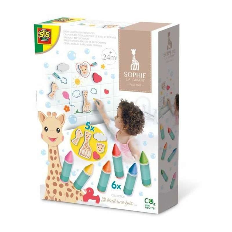Ceras de colores SES Creative Sophie La Girafe Baño y ducha Ceras de colores SES Creative Sophie La Girafe Baño y ducha