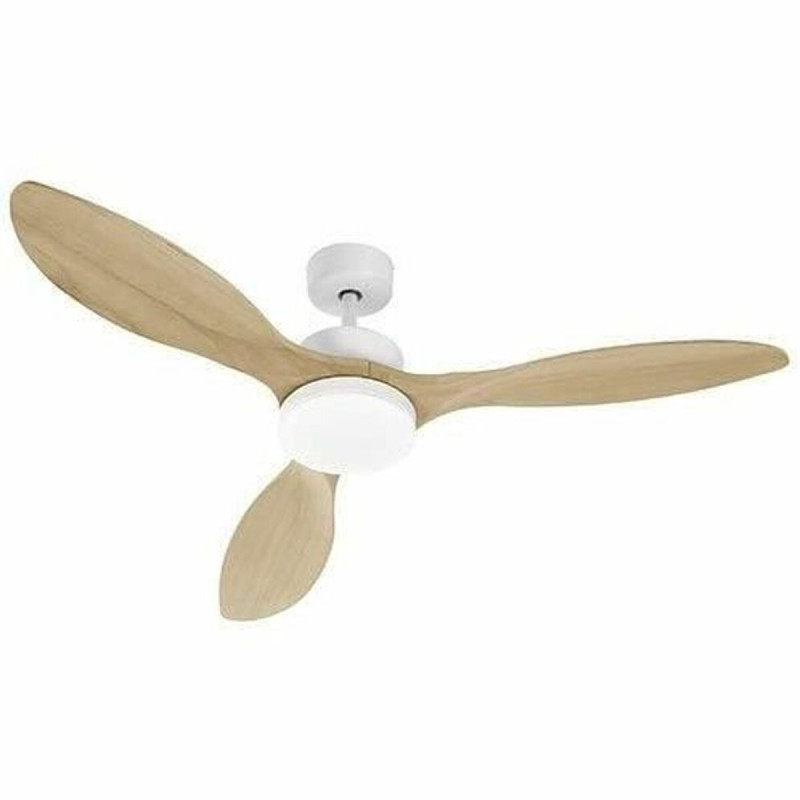 Ventilador de Techo con Luz FARELEK Ø 137 cm 100 W Blanco Ventilador de Techo con Luz FARELEK Ø 137 cm 100 W Blanco