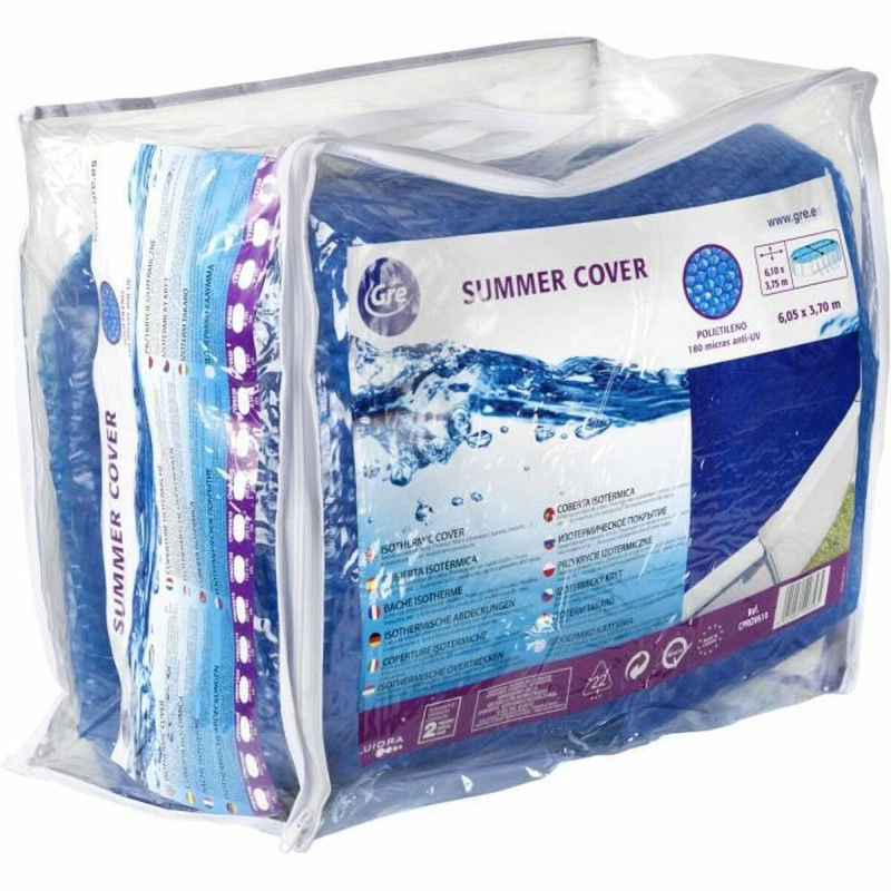Cubrepiscinas Gre CPROV610 Polietileno Azul Cubrepiscinas Gre CPROV610 Polietileno Azul