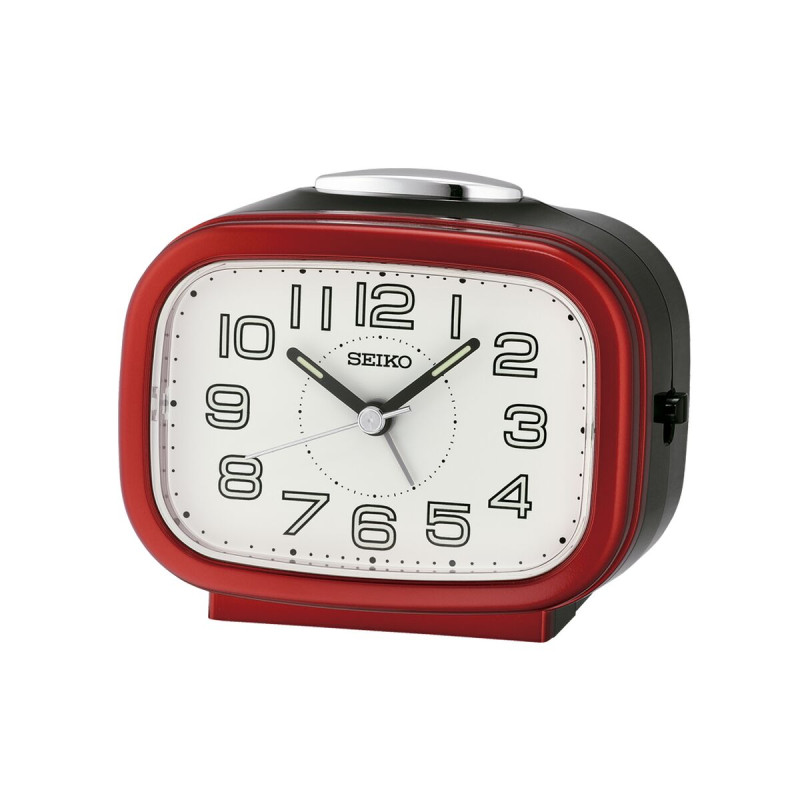 Reloj-Despertador Seiko QHK060R Rojo Reloj-Despertador Seiko QHK060R Rojo