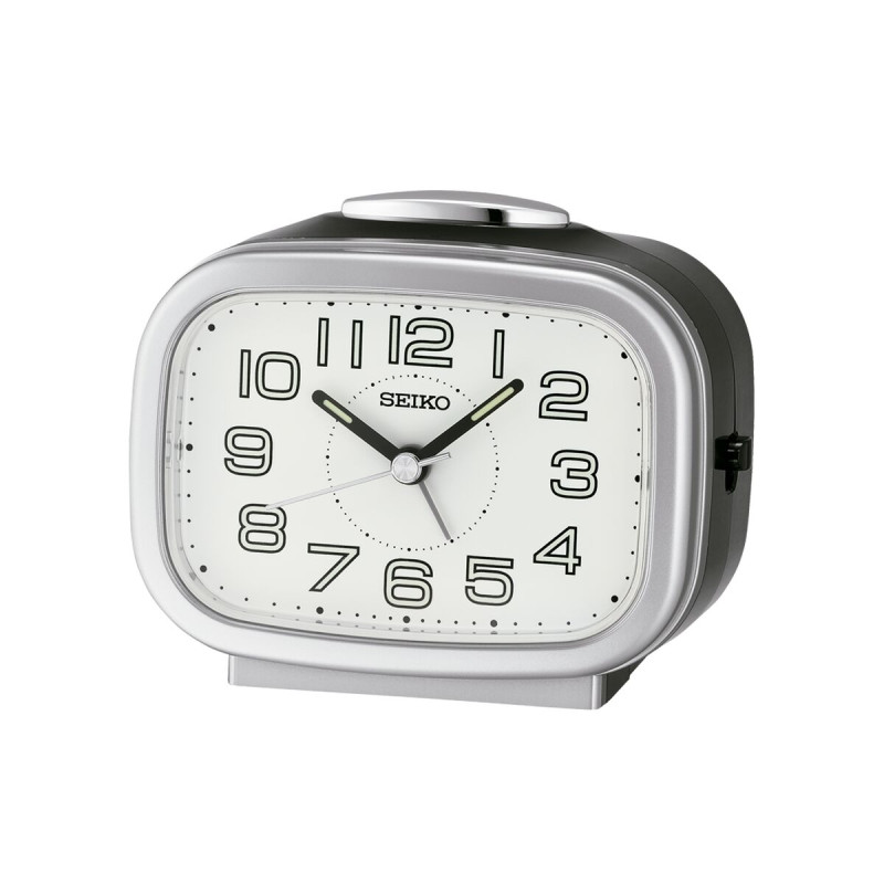 Reloj-Despertador Seiko QHK060S Plateado Reloj-Despertador Seiko QHK060S Plateado