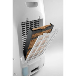 Ventilador de Torre con Mando a Distancia DeLonghi EV250.WH 55 W Blanc