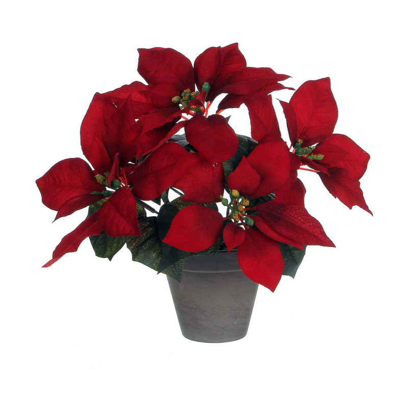 Planta Decorativa Mica Decorations Rojo PVC Planta Decorativa Mica Decorations Rojo PVC