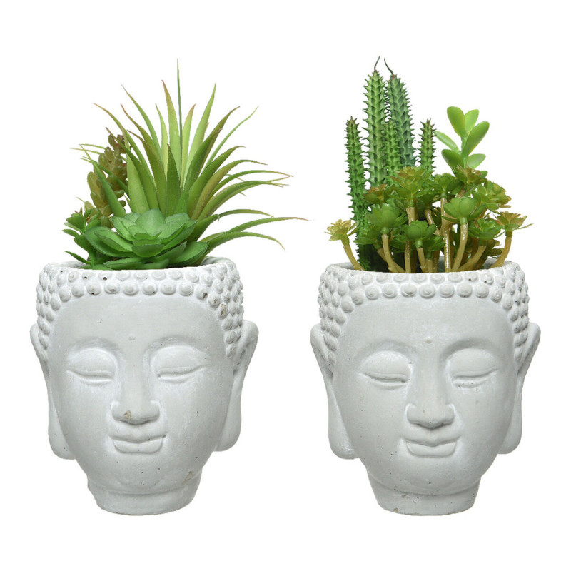 Planta Decorativa PVC Cerámica Suculenta Planta Decorativa PVC Cerámica Suculenta