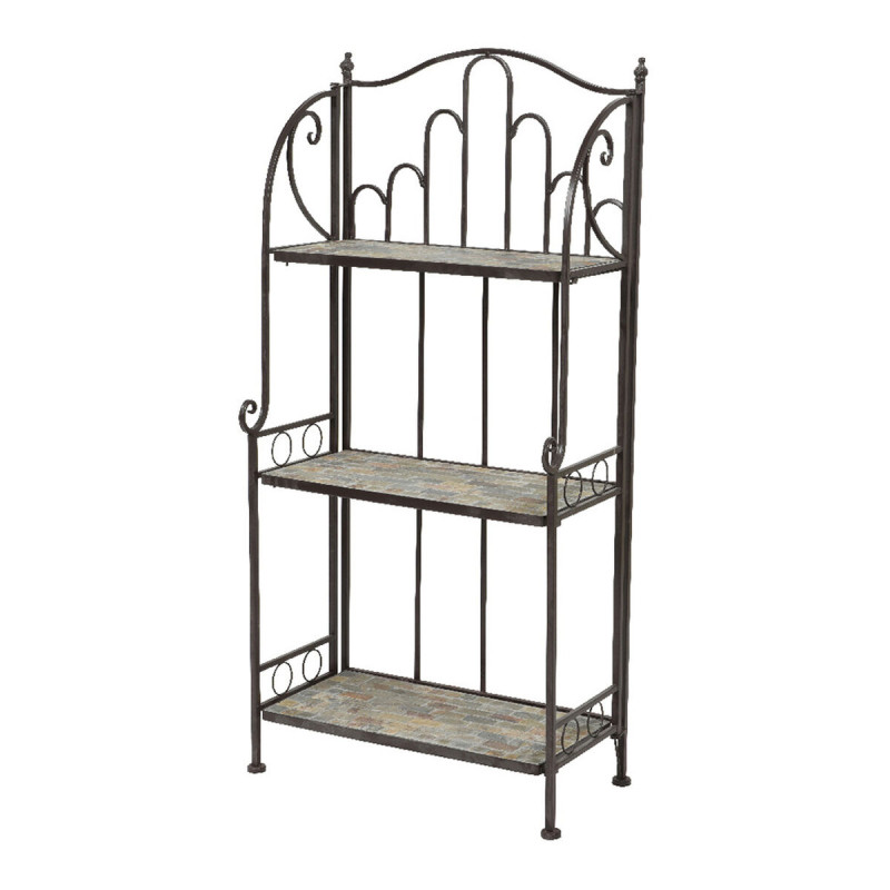 Estantería Stuttgart Marrón Metal 58 x 32 x 125 cm Estantería Stuttgart Marrón Metal 58 x 32 x 125 cm
