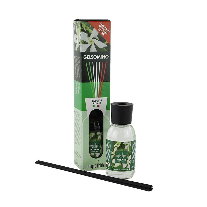 Ambientador Magic Lights Mikado Flores blancas (125 ml) Ambientador Magic Lights Mikado Flores blancas (125 ml)