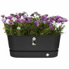 Jardinera Elho  Negro 60 cm Plástico