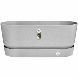 Jardinera Elho  Gris 60 cm Plástico