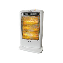 Estufa de Cuarzo EDM 07117 Blanco 1200 W