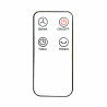 Mando a distancia para ventilador EDM 33529 33527 Blanco Recambio