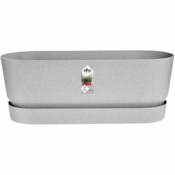 Jardinera Elho  Gris 50 cm Plástico