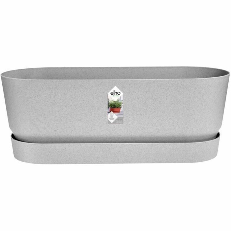 Jardinera Elho  Gris 50 cm Plástico