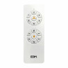 Mando a distancia para ventilador EDM 33822 Bering 33822 Blanco Recamb