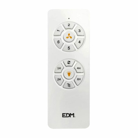 Mando a distancia para ventilador EDM 33824 Coral 33823 Blanco Recambi