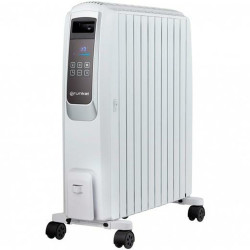 Radiador de Aceite (10 cuerpos) Grunkel RAC-10 Piros Blanco Digital Gr