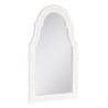 Espejo de pared 63 x 3 x 110 cm Blanco Madera de abeto
