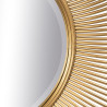 Espejo de pared Dorado Metal 80 x 6 x 80 cm