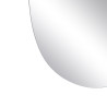 Espejo de pared Cristal 60 x 1 x 60 cm DMF