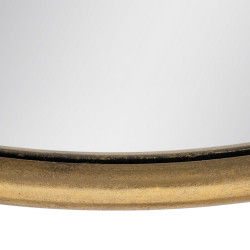 Espejo de pared Dorado Cristal Hierro 91 x 3 x 91 cm