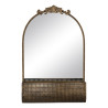 Espejo de pared Dorado Cristal Hierro 47 x 17,5 x 53 cm