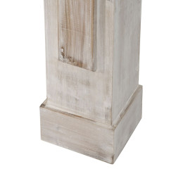 Frontal de chimenea Madera de abeto Madera MDF 116 x 20 x 102 cm