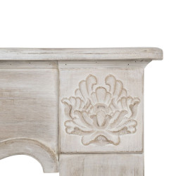 Frontal de chimenea Madera de abeto Madera MDF 116 x 20 x 102 cm