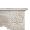 Frontal de chimenea Madera de abeto Madera MDF 116 x 20 x 102 cm