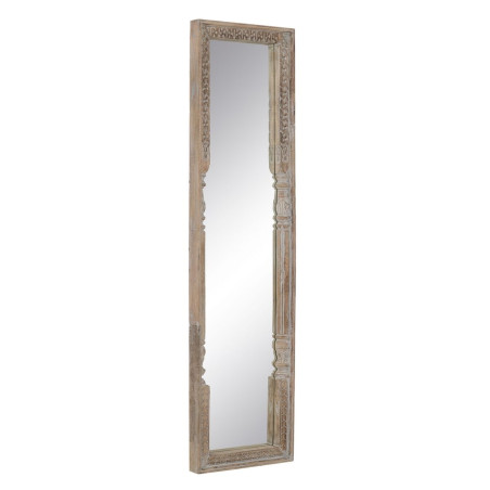 Espejo Vestidor Blanco Natural Cristal Madera de mango Madera MDF Vert