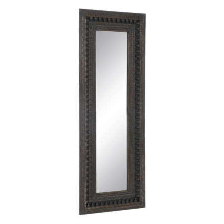 Espejo Vestidor Marrón oscuro Cristal Madera de mango Madera MDF Vert
