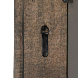 Espejo Vestidor Marrón oscuro Cristal Madera de mango Madera MDF Vert